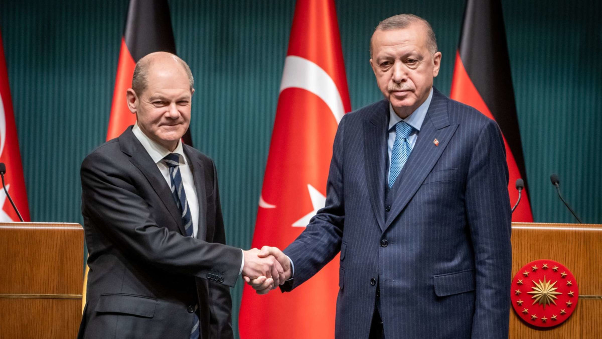 Τα ελληνοτουρκικά στην επικοινωνία Ερντογάν - Σολτς: Να αλλάξει στάση ζήτησε από τον Καγκελάριο ο Τούρκος πρόεδρος