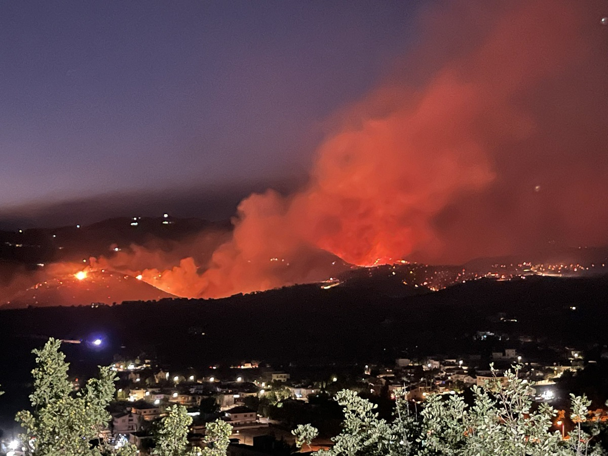 Κύπρος: Ολονύχτια η μάχη με τις φλόγες - Ενεργοποιήθηκε ο ευρωπαϊκός μηχανισμός