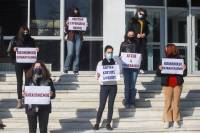 Θεσσαλονίκη: Σιωπηρή διαμαρτυρία για τις σεξουαλικές παρενοχλήσεις στο ΑΠΘ