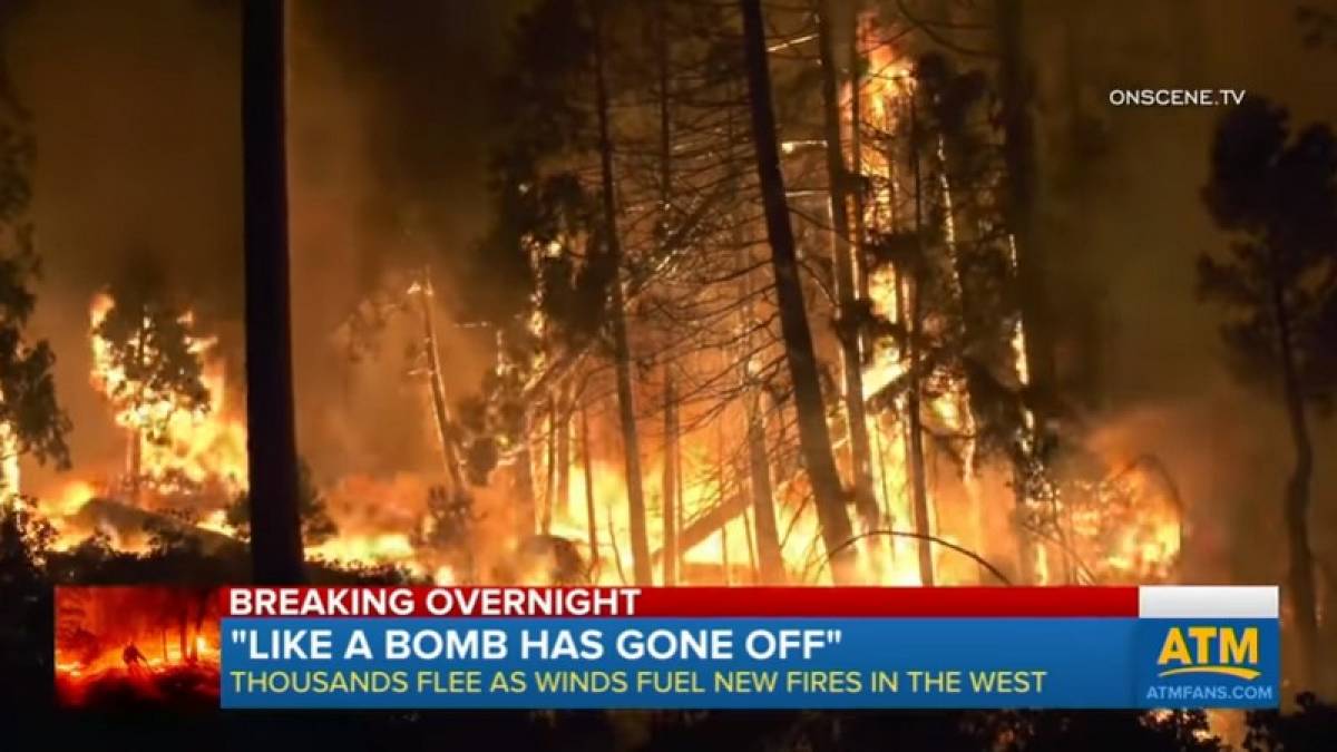 ΗΠΑ: Πρωτόγνωρες πυρκαγιές στο Όρεγκον - Φόβοι για πολλούς νεκρούς