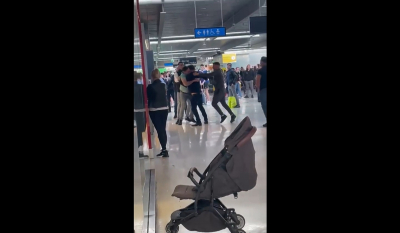 Ιρλανδία: Άγριο ξύλο για μια βαλίτσα σε αεροδρόμιο (βίντεο)