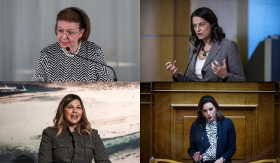 Πήγε «περίπατο» η συμμετοχή των γυναικών: 20 άνδρες υπουργοί και μόλις 4 γυναίκες