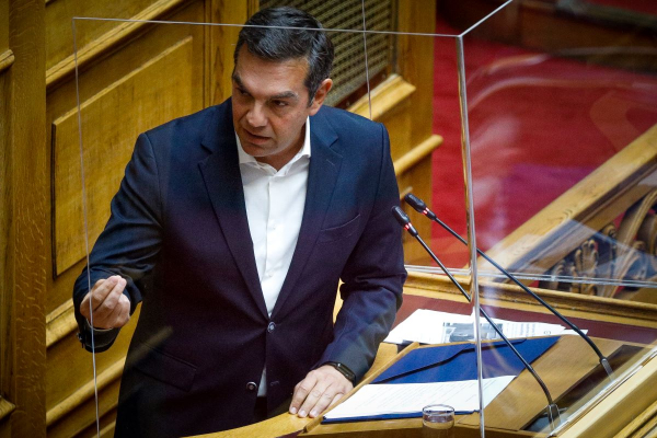 Δριμύ «κατηγορώ» Τσίπρα σε Μητσοτάκη: «Είστε ο πρωθυπουργός των υποκλοπών»