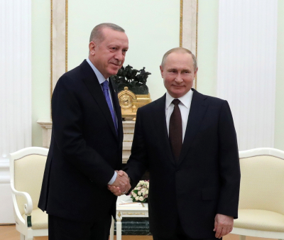 Ερντογάν σε Πούτιν: «Δεν θα σε ωφελήσει μια στρατιωτική αντιπαράθεση»