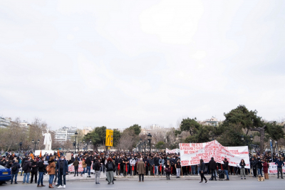 Θεσσαλονίκη: «Ανοιχτές Σχολές» ζητούν οι φοιτητές, νέα πορεία διαμαρτυρίας