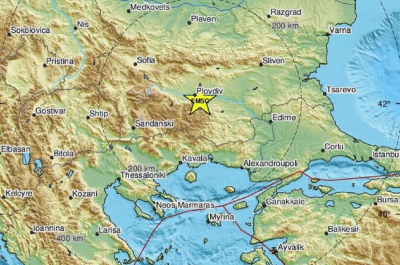 Ισχυρός σεισμός τώρα στη Βουλγαρία - Αισθητός στη Βόρεια Ελλάδα