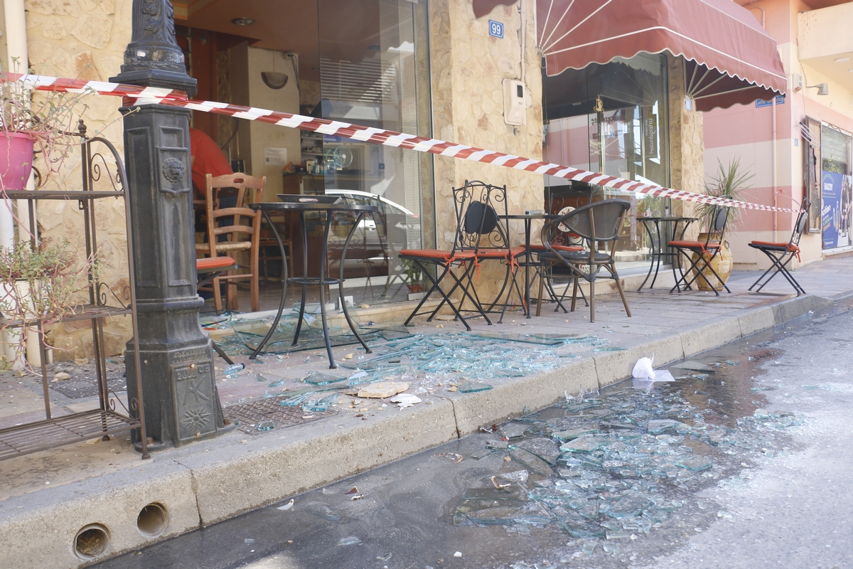 Σεισμός στην Κρήτη: Ισχυροί μετασεισμοί και φόβοι για τα κτήρια