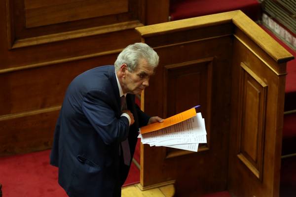 Βουλή: «Ναι» στη σύσταση προανακριτικής επιτροπής για τον Δημήτρη Παπαγγελόπουλο
