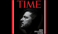 Time: Ο Βολοντίμιρ Ζελένσκι στο εξώφυλλο του περιοδικού