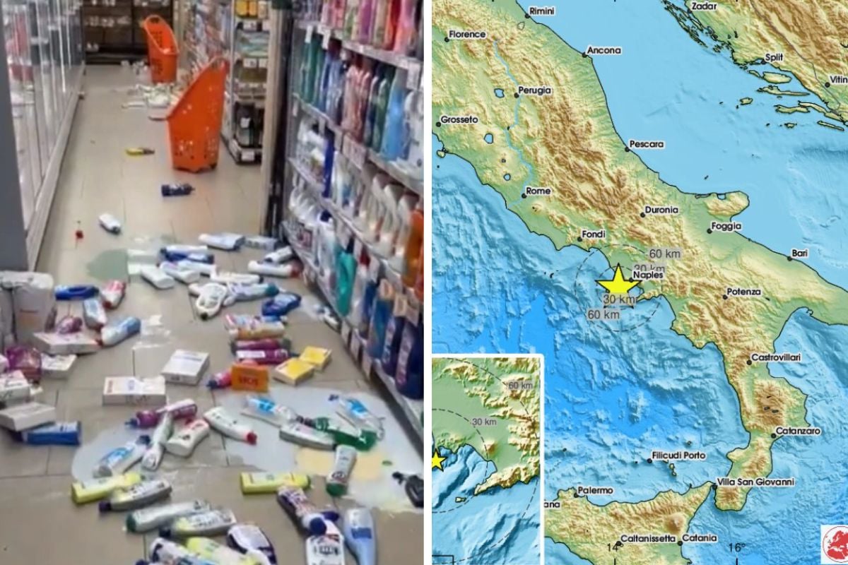 Νάπολη: Το υπερηφαίστειο «βρυχάται» - Σεισμοί έβγαλαν τους κατοίκους στους δρόμους (βίντεο)