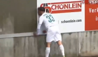 Σοκαριστικός τραυματισμός σε ματς στη Γερμανία: Ποδοσφαιριστής έσκασε με το κεφάλι σε τοίχο
