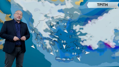 Σάκης Αρναούτογλου: Προς νέα επιδείνωση με καταιγίδες και χιόνια στην Αττική