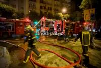 Φωτιά σε διαμέρισμα στη Θεσσαλονίκη: 12 απεγκλωβισμοί, διασωληνώθηκε γυναίκα