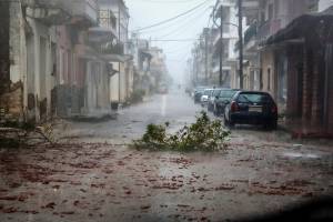 Ανεμοστρόβιλος στον Αστακό: Εικόνες καταστροφής