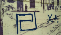Θεσσαλονίκη: Βανδάλισαν τοιχογραφία του Ολοκαυτώματος με ναζιστικά σύμβολα