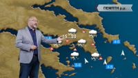 Σάκης Αρναούτογλου: Πολύ μεγάλη προσοχή στην Αττική - Χιόνια και τσουχτερό κρύο στη Μακεδονία