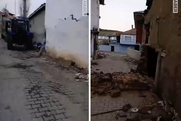 Τουρκία: Βίντεο ντοκουμέντο από τις ζημιές μετά τον σεισμό των 5,6 Ρίχτερ