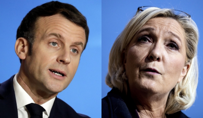 Γαλλικές εκλογές - Ο «περίπατος» έγινε θρίλερ: Τελευταία γκάλοπ - Μακρόν 51,5%, Λε Πεν 48,5%