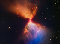 NASA - Εντυπωσιακή εικόνα από το James Webb: Νέο άστρο σε σχήμα κλεψύδρας