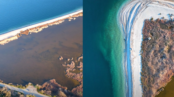 Λιμνοθάλασσα Αλυκής: Το μαγευτικό τοπίο που ήταν πηγή έμπνευσης για τον Γιάννη Ρίτσο και τώρα είναι καταφύγιο άγριας ζωής (βίντεο drone)