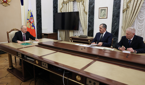 Ο Πούτιν συναντήθηκε με τον πρώην διοικητή της Βάγκνερ Τρότσεφ