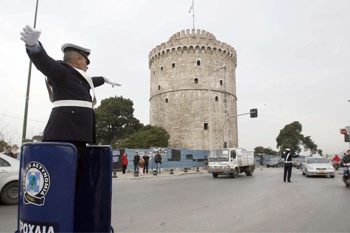 Θεσσαλονίκη: Κλειστοί δρόμοι και κυκλοφοριακές ρυθμίσεις για τη γιορτή του Αγίου Δημητρίου