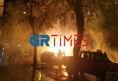 Θεσσαλονίκη: Πεδίο μάχης έγινε η πόλη – Δακρυγόνα, χημικά και σύλληψη ενός ατόμου (Βίντεο)