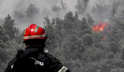 Τραγωδία στην Εύβοια: Νεκρή γυναίκα από φωτιά στον Πισσώνα