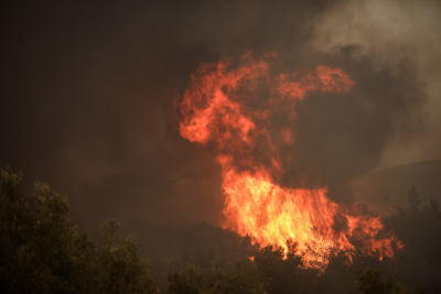 Πέντε μεγάλες φωτιές στην Ελλάδα: Δύσκολη η κατάσταση σε Εύβοια και Κω