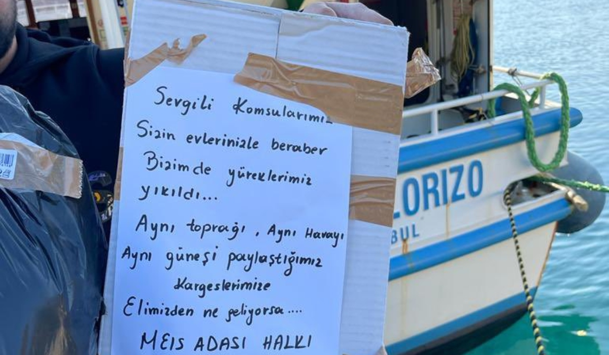 Το συγκινητικό μήνυμα του Καστελόριζου στην Τουρκία και η απάντηση από την άλλη πλευρά του Αιγαίου