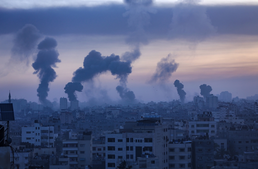 Σημερινή εικόνα από τη Γάζα - Το Ισραήλ ισοπεδώνει την περιοχή