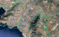 Κίνηση στους δρόμους: «Έμφραγμα» σε Κηφισό, Κηφισίας και το κέντρο της Αθήνας (Χάρτης)