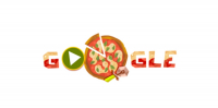 Στην πίτσα αφιερωμένο στο σημερινό doodle της Google