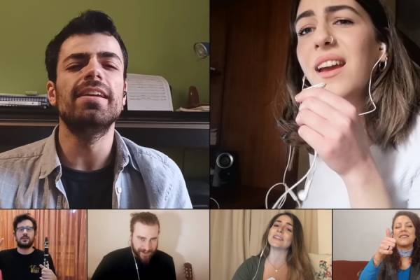 Θεσσαλονίκη: 40 καλλιτέχνες ενώνουν τις φωνές τους ενάντια στον κορονοϊό