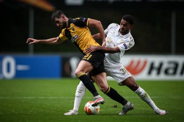 Europa League: Ήττα της ΑΕΚ με 3-0 από τη Μπράγκα