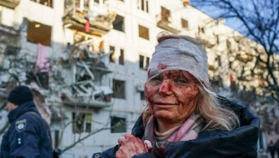 Γυναίκα - σύμβολο στην Ουκρανία: Κρυβόταν επί μέρες τραυματισμένη - Πώς γλίτωσε