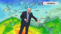 Σάκης Αρναούτογλου: Στα δύο ο καιρός την 25η Μαρτίου - Βροχές αλλά και 22αρια