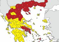 Ο νέος χάρτης covid στην Ελλάδα