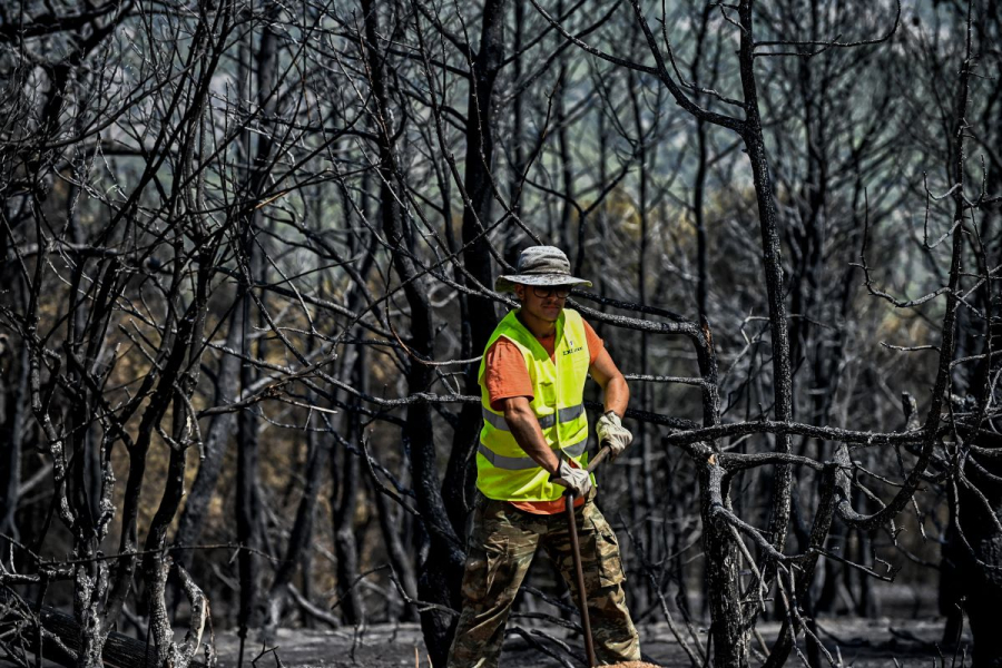 Ανείπωτη καταστροφή από τις φωτιές σε Δερβενοχώρια, Κουβαρά, Λουτράκι: Στάχτη 164.000 στρ. δάσους σε 53 ώρες