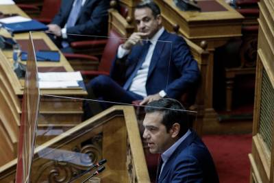 Βουλή - LIVE EIKONA: Οι ομιλίες Μητσοτάκη - Τσίπρα, ψηφίζεται το φορολογικό νομοσχέδιο