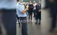 Ξάνθη: Διαμαρτύρονται για το lockdown οι κάτοικοι στο Εχίνο (video)