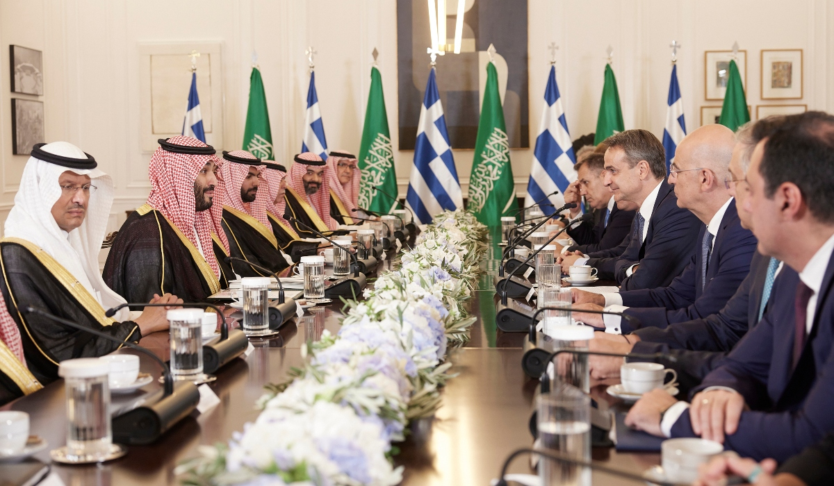 Ποιοι επιχειρηματίες παρακάθησαν στο δείπνο Μητσοτάκη με τον πρίγκιπα της Σαουδικής Αραβίας