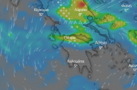 Live η κακοκαιρία στην Ελλάδα σήμερα και τις επόμενες μέρες- Οι περιοχές με καταιγίδες
