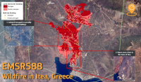 Σύστημα Copernicus: Στάχτη 12.153 στρέμματα στην Ιτέα και άλλα 8.253 στην Αχαΐα
