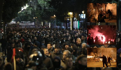 Ειρηνικές πορείες για τον Αλέξη, βίαιες συγκρούσεις σε Εξάρχεια - Θεσσαλονίκη