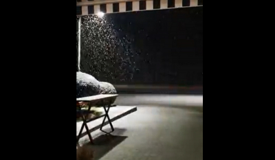 Ιωάννινα: Πυκνή χιονόπτωση τώρα - Το έστρωσε μέσα σε 15 λεπτά! (Βίντεο)