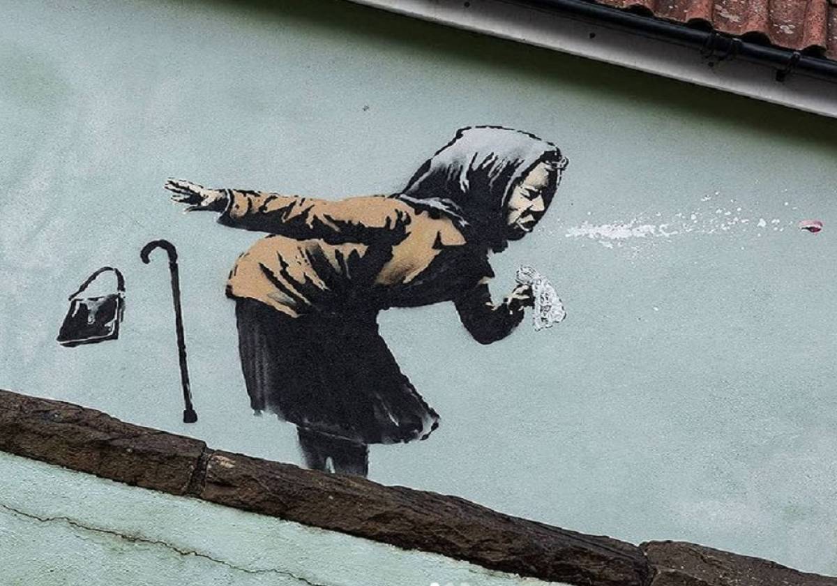 Banksy: Σκίτσο σε τοίχο σπιτιού εκτόξευσε την αξία του από 300.000 στις 5 εκατ. στερλίνες