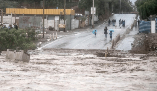 Χιλή: Καταστροφικές πλημμύρες - Δύο νεκροί, αυξάνονται οι αγνοούμενοι (Βίντεο)