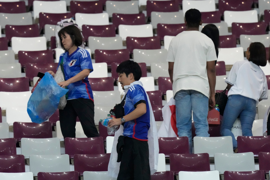 Μουντιάλ 2022: Παράδειγμα οι Ιάπωνες - Καθάρισαν τις κερκίδες μετά τη νίκη επί της Γερμανίας