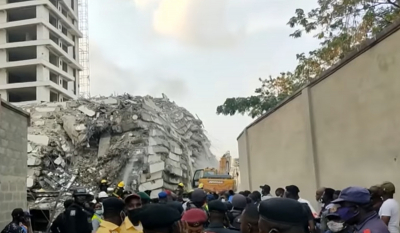Νιγηρία: Τουλάχιστον τρεις νεκροί από την κατάρρευση ουρανοξύστη